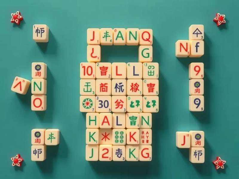 Mahjong tiles connect strategy visualization showing tile patterns and connections