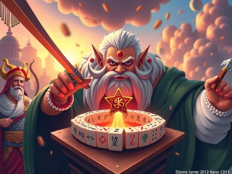 Mahjong Titans game board with strategic tile matching highlighted