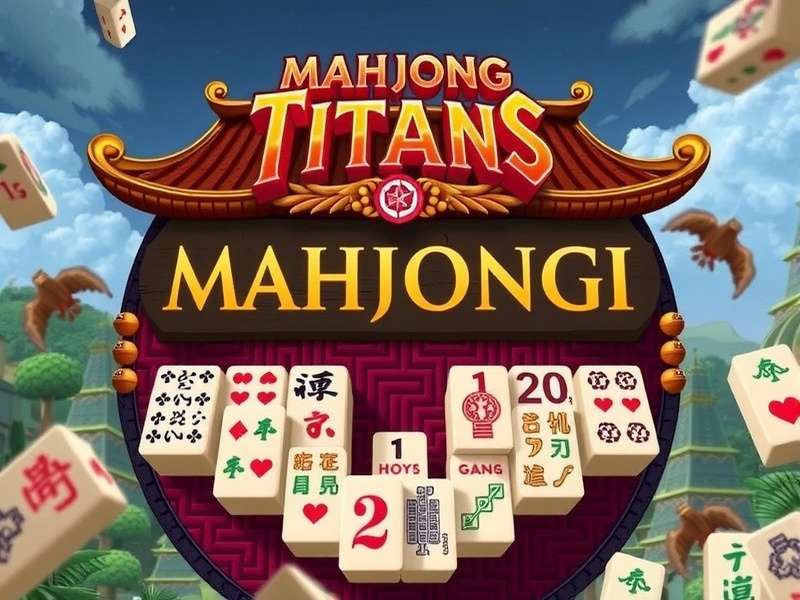 Mahjong Titans game interface with Indian cultural elements