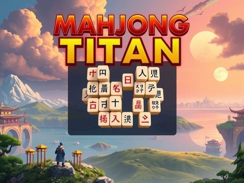 A beautifully arranged set of traditional Mahjong tiles on a wooden table, showcasing the intricate designs and characters.