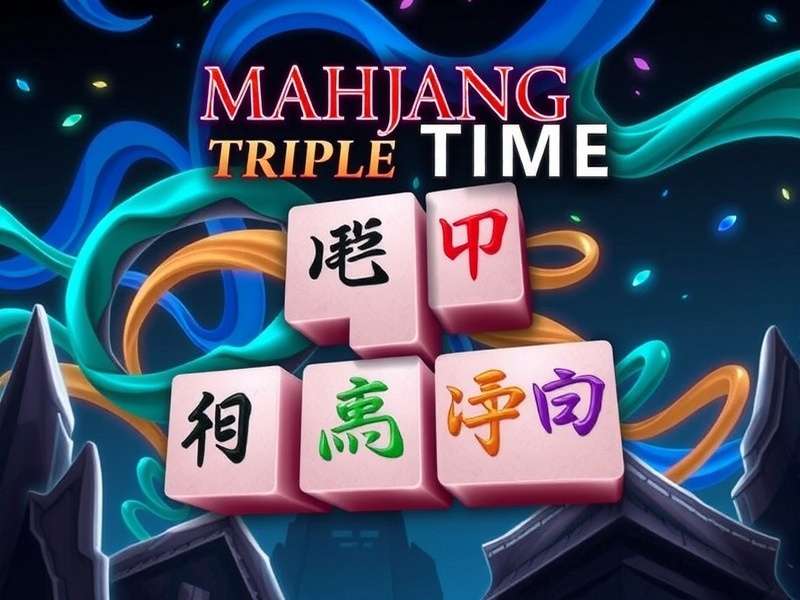 Mahjong Dark Dimensions Triple Time gameplay interface showing time dimensions