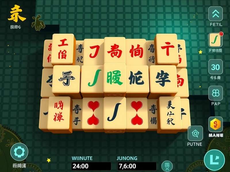 J T Kok analyzing mahjong tiles during tournament play