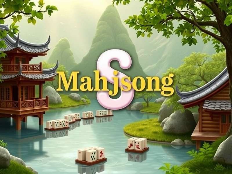 Close-up of a player's hand selecting a Mahjong tile during gameplay