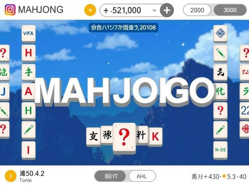 A diverse group of people playing Mahjong together in a sunny park