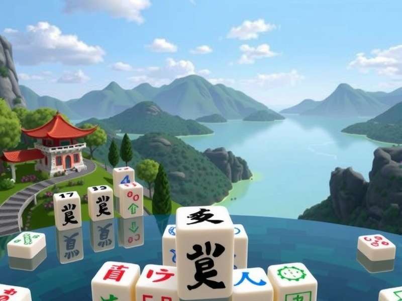 Mahjong tiles arranged with Indian cultural motifs — Kostenlos Mahjong Spielen guide for India