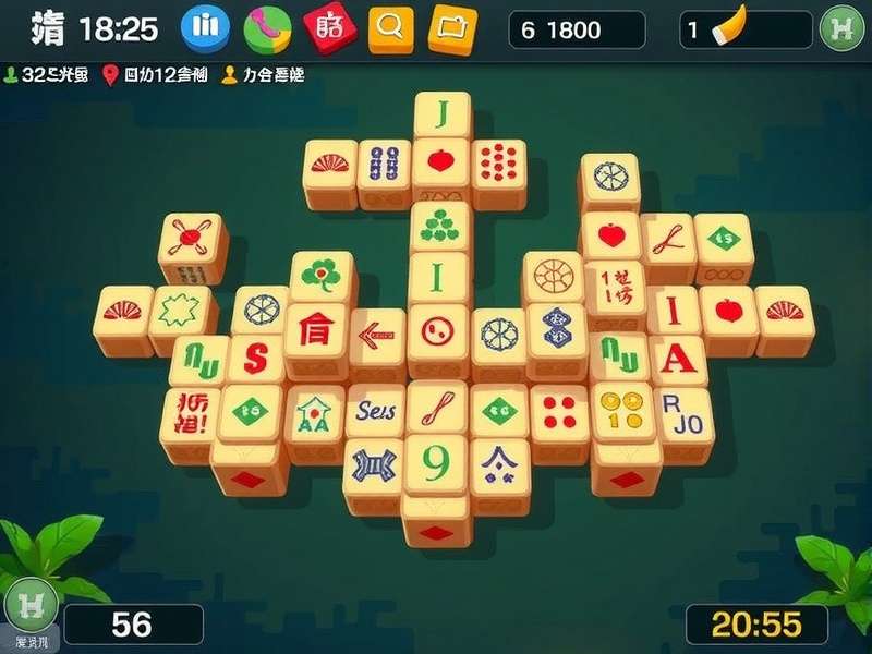 Play Mahjong in India – A traditional Mahjong setup with Indian cultural elements, tiles arranged for play