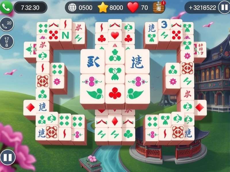 Indian player enjoying Solitario Mahjong on a digital device with traditional chai