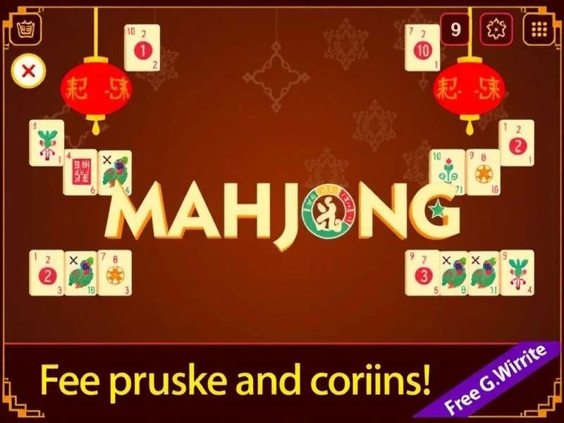 Free Online Mahjong Games – Beautiful mahjong tiles arranged for a classic Indian game session