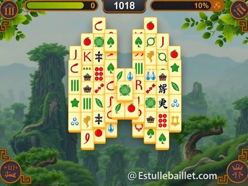 Indian player enjoying Mahjong Free Full Screen on a large monitor with traditional tiles