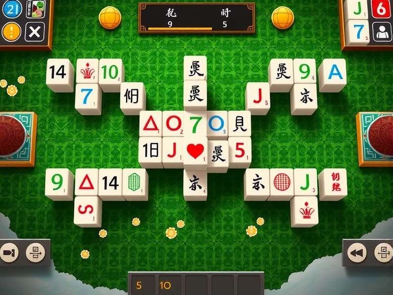 Mahjong gameplay tile arrangement and strategy session in India
